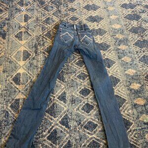 Ariat real denim straight jeans.